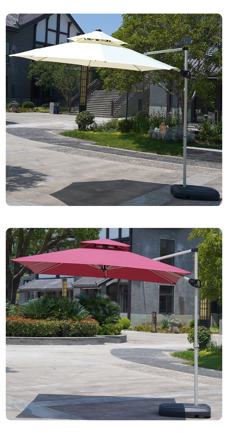 工厂直发户外遮阳伞太阳伞庭院伞迷你罗马伞中东吊伞批发详情17