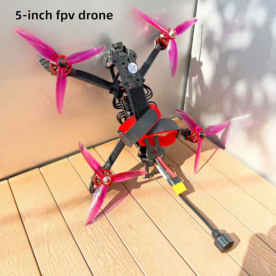 无人机厂家直供7寸fpv5.8GELRS无人机航拍机详情4