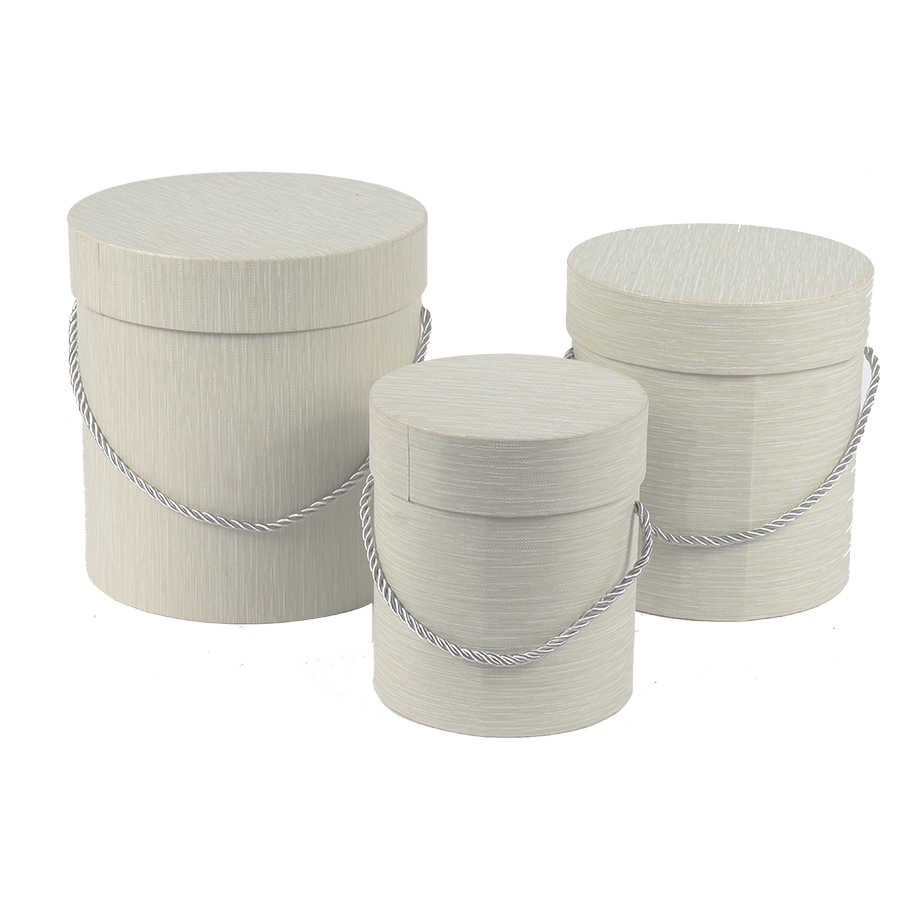 Factory direct sales of flower, hug bucket set, festival candy box, wedding souvenir gift box, hand-held round gift box set pic 10