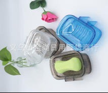 Elliptical draining soap box, wall-mounted soap box, creative bathroom soap stand, high appearance level, household soap box pic 2