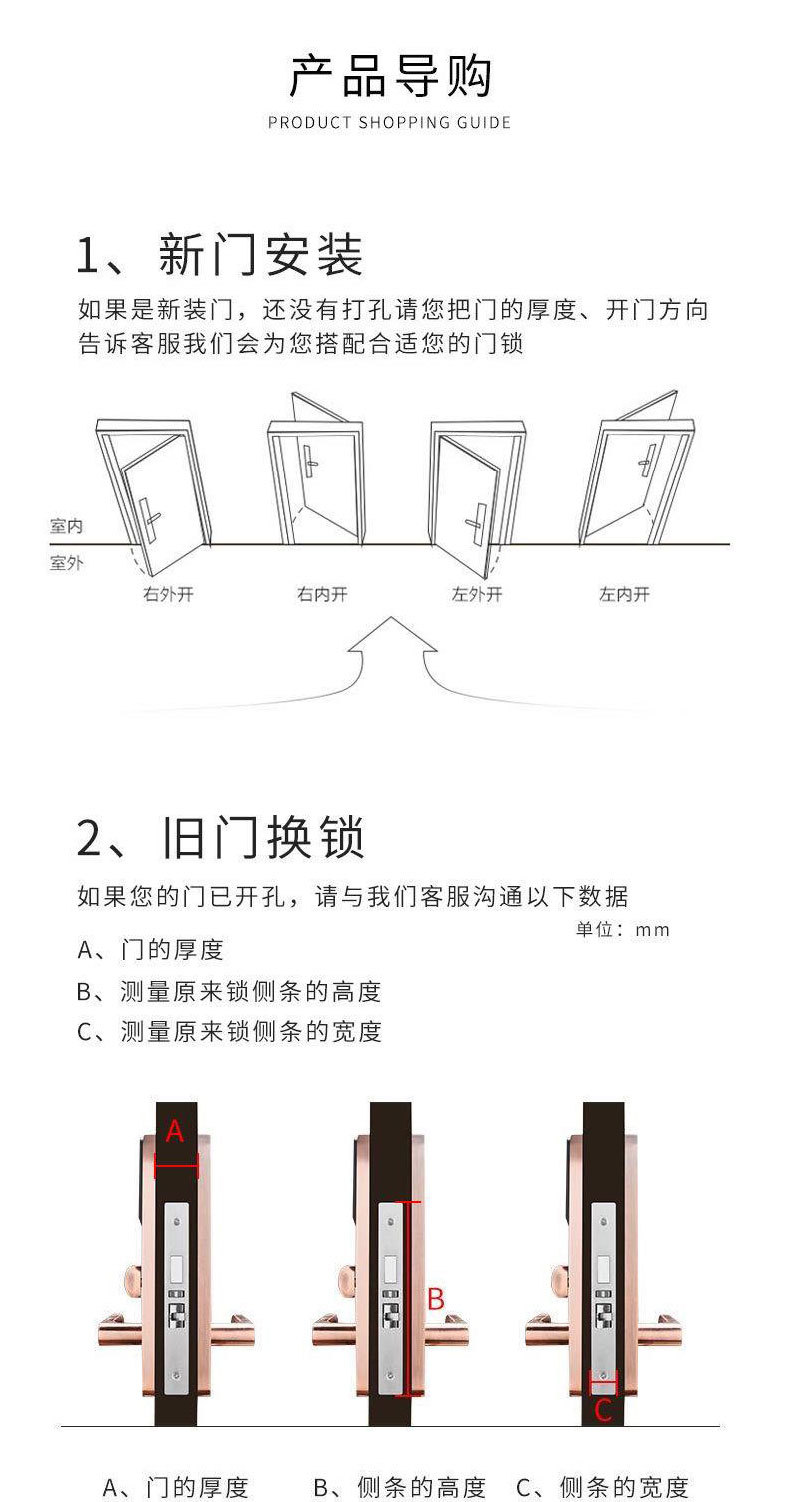 蓝牙app密码锁公寓民宿涂鸦通通智能电子锁酒店木门慧享公寓50锁详情22