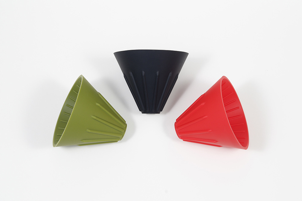 Food-grade silicone outdoor portable coffee filter cup, household drip filter, hand-brewed coffee filter cup pic 5