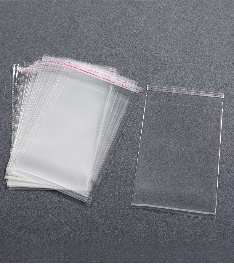 opp袋自黏袋 加厚透明塑料薄膜包装袋饰品服饰opp自封袋卡头袋子详情9