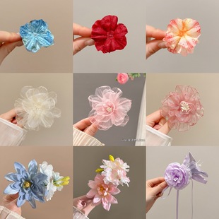 鸭嘴夹大号简约撞色蝴蝶结发饰后脑勺发夹百搭发量多头饰夹子详情6