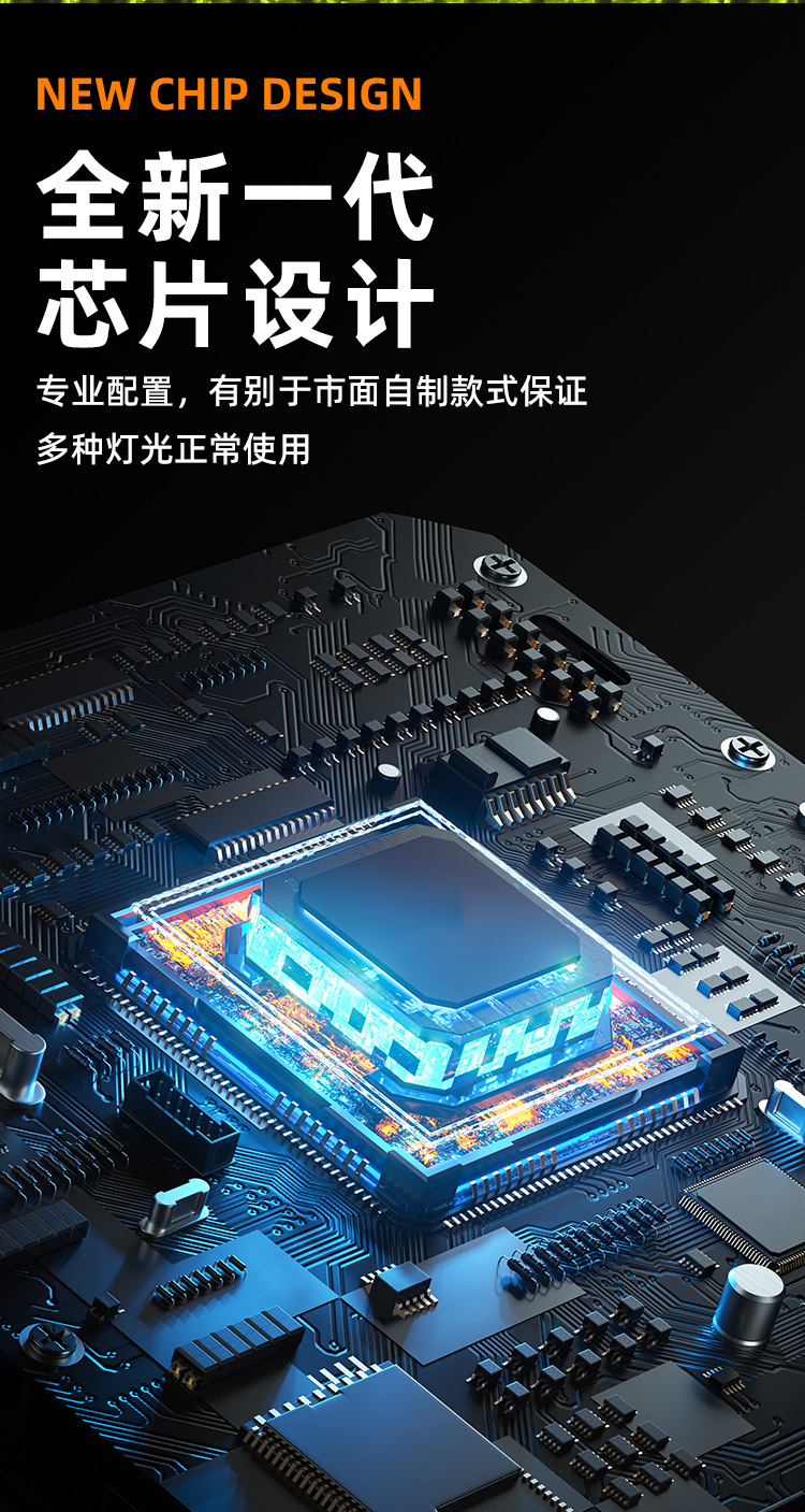 Solar-powered charging taillights, bicycle water flow navigation lights, night riding safety indicator lights, mountain bike high-brightness warning lights pic 7