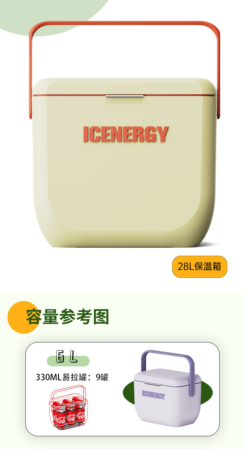 跨境保温箱冷藏食品级材质PU带提手高级创意多规格红酒桶OEM定制详情6