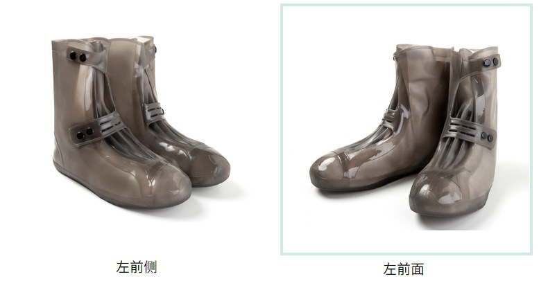 雨靴套男女款硅胶防雨鞋套高筒加厚耐磨防滑雨天鞋套防水鞋套批发详情16