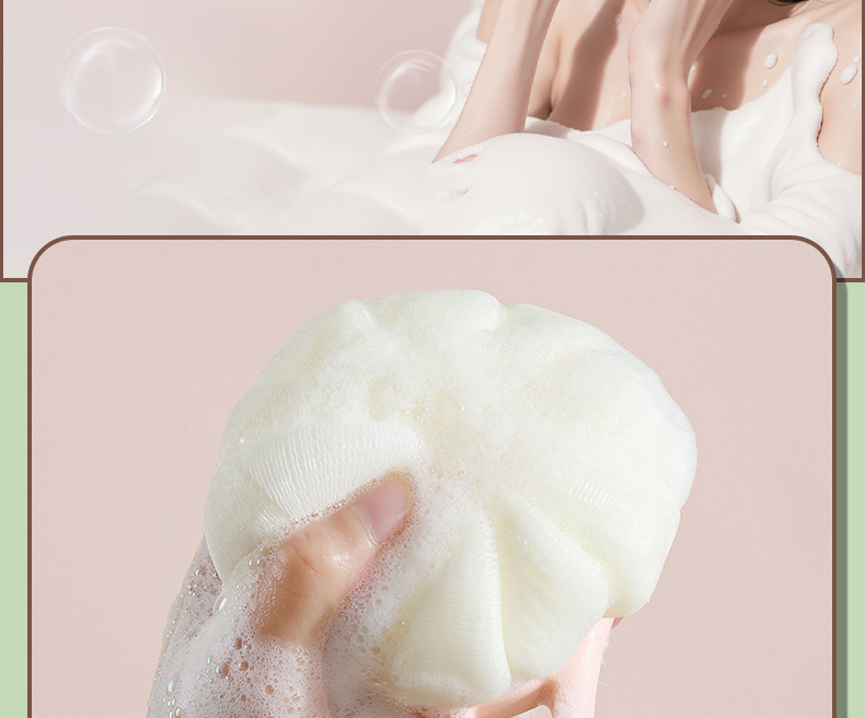 长柄洗澡刷搓背刷高品质沐浴刷双面软毛搓澡神器搓背沐浴球搓澡巾详情16