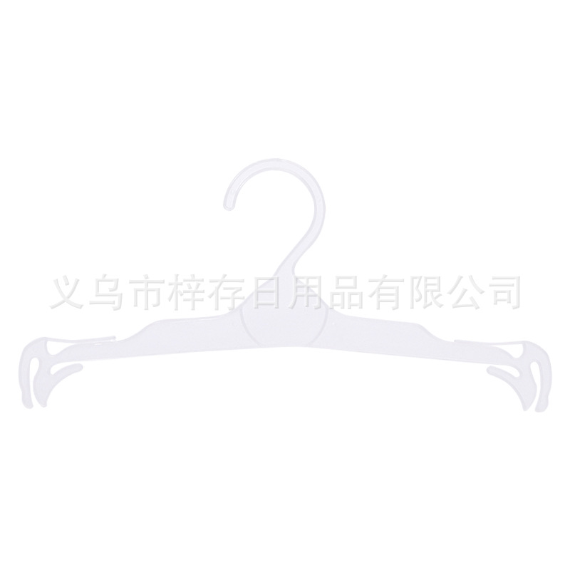 Transparent plastic folding clothes hangers, clothes racks, children's wooden clothes hangers, simple hanging clothes hangers, plastic clothes racks pic 14