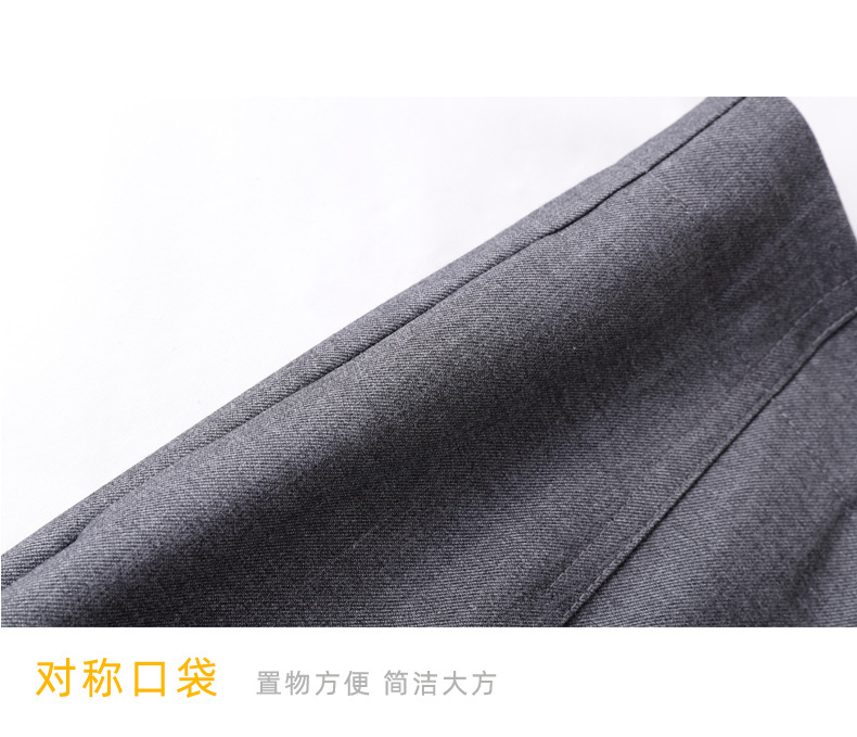 高级灰色阔腿裤女秋季2025新款高腰松弛感西装时尚宽松直筒休闲裤详情14
