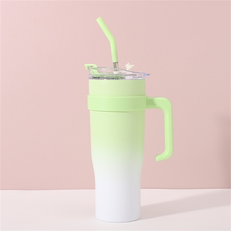 Cross-border 40oz vacuum giant insulated cup, outdoor sports ice king cup, car cup, 304 heat and cold preservation pic 2