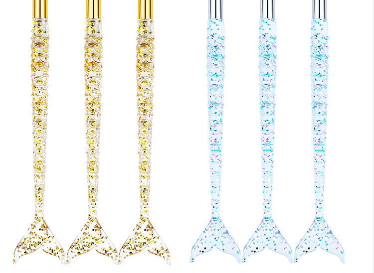 源头工厂极细美人鱼拉线笔3支装彩绘美甲勾线笔画花笔批发美容护肤彩妆详情15