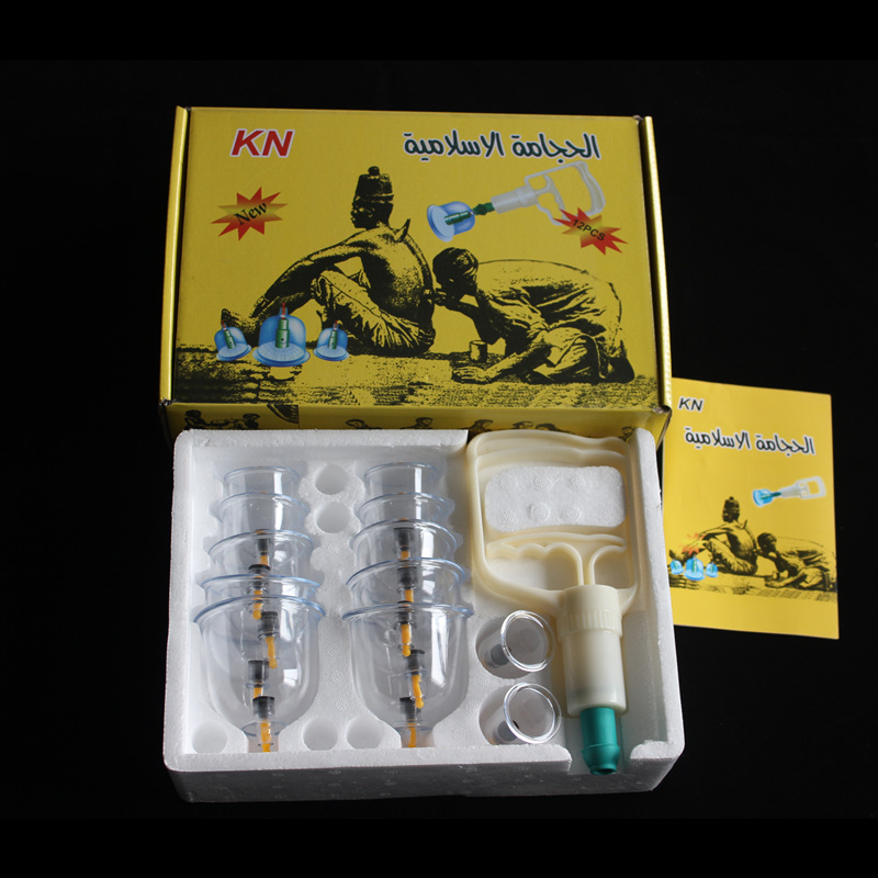 Factory direct sales of 12pcs vacuum cupping cups for export, Awen 12-cup household cupping cups, suction cupping cups wholesale pic 6