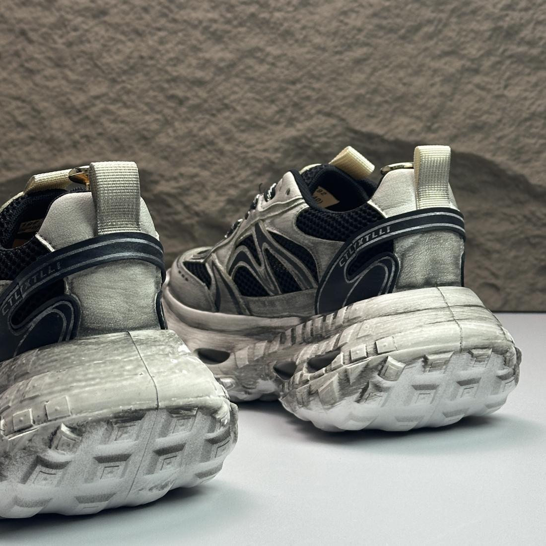 复古男士ins老爹鞋厚底休闲潮男百搭做旧款轮胎底青年时尚男鞋详情9