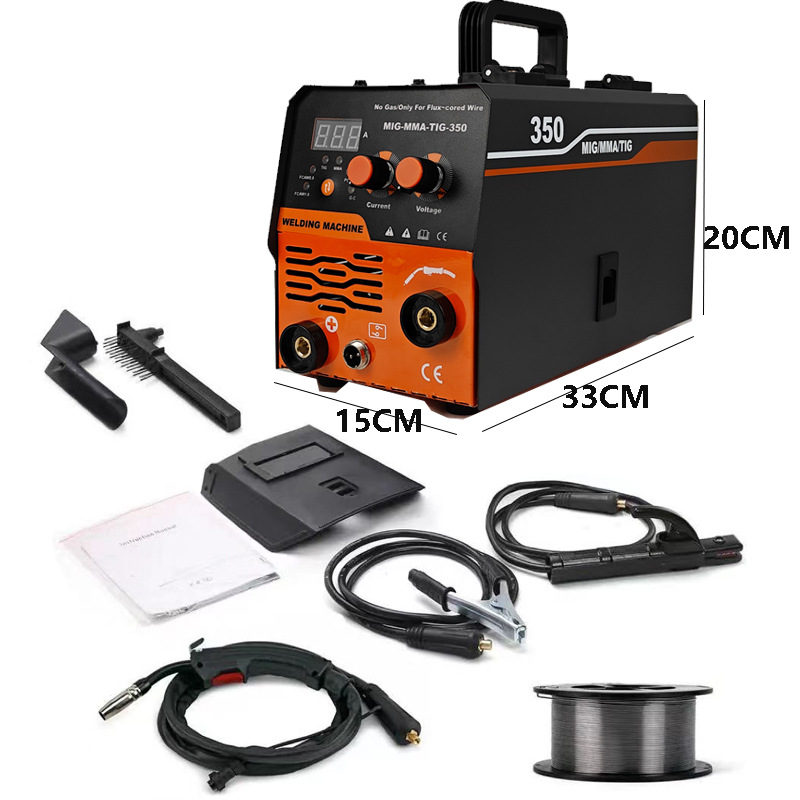 MIG-250 household gas shielded gas welding machine, manual welding, gas shielded gas welding and argon arc welding multi-functional integrated welding machine pic 4