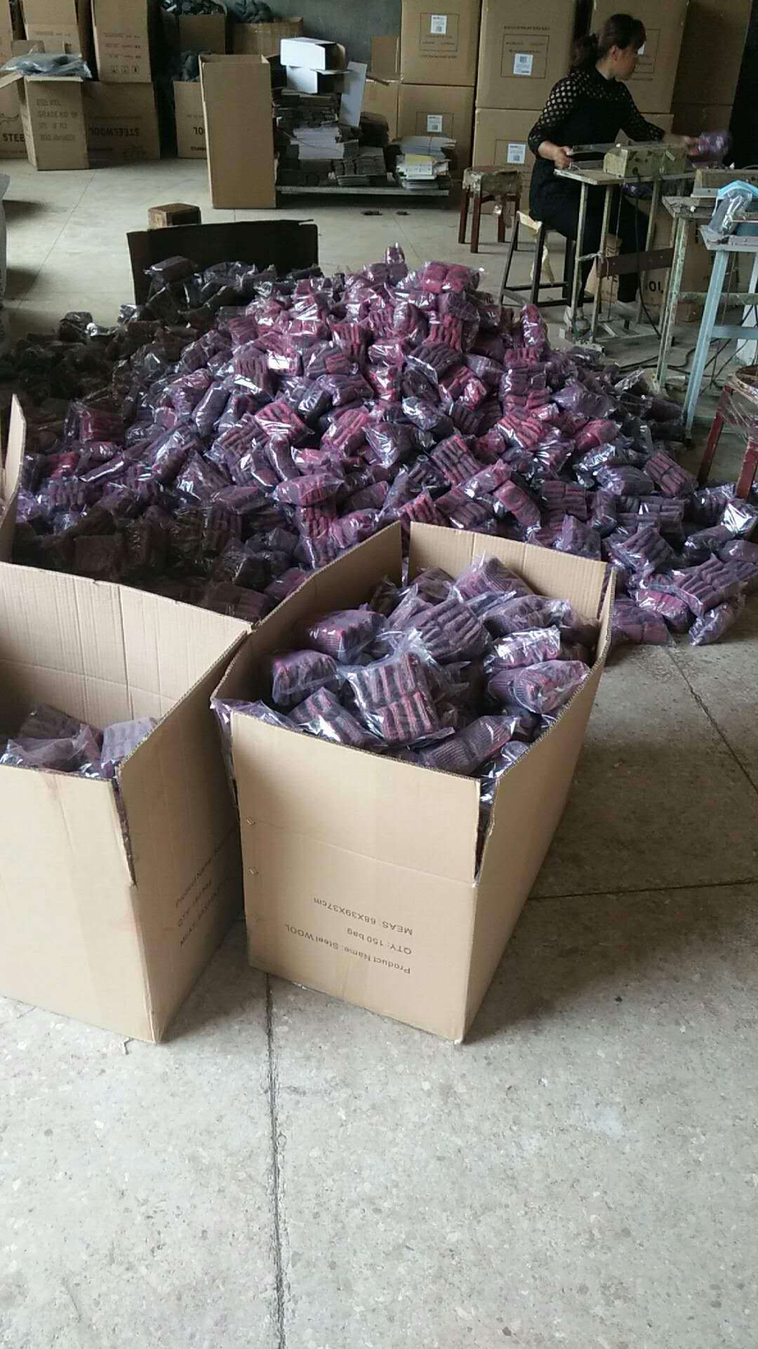 德国纳米强力清洁去污神器含皂钢丝棉厨房清洁钢丝球棉皂刷厂家详情9