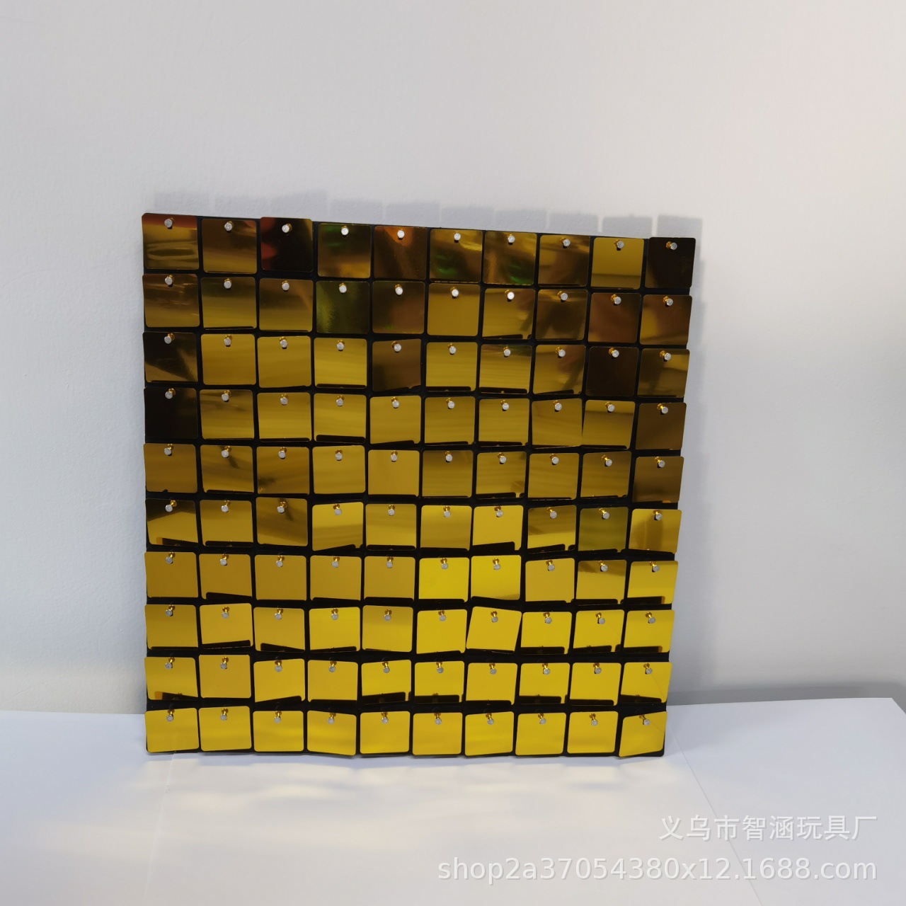 亮片风动扣板风动板背景墙亮片墙多彩广告板透明板装饰透明底板详情40