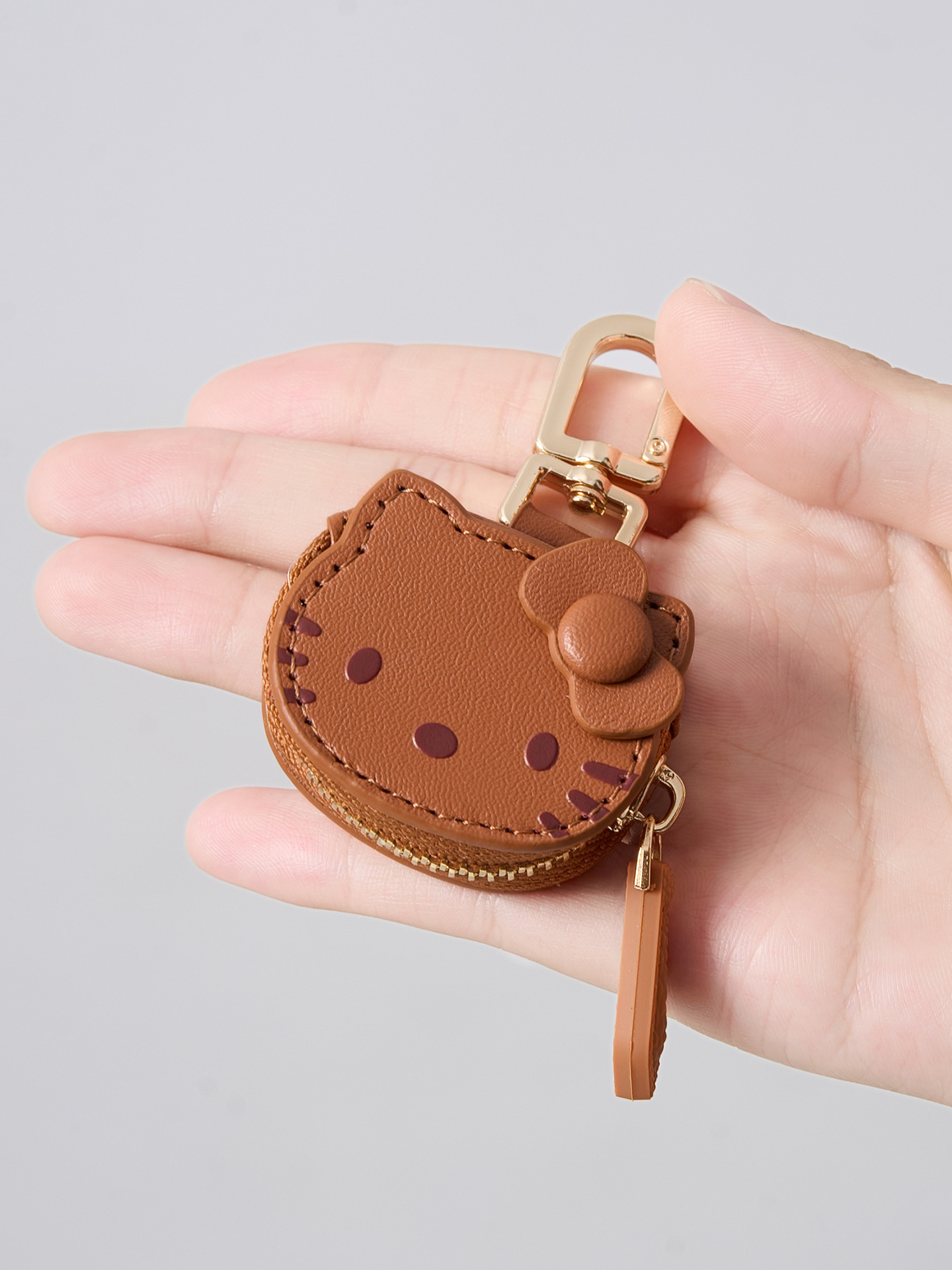 En stock lindo dibujos animados KT gato colgante alto nivel de apariencia hello kitty bolsa colgante llavero chica mejor amiga regalo pic 21
