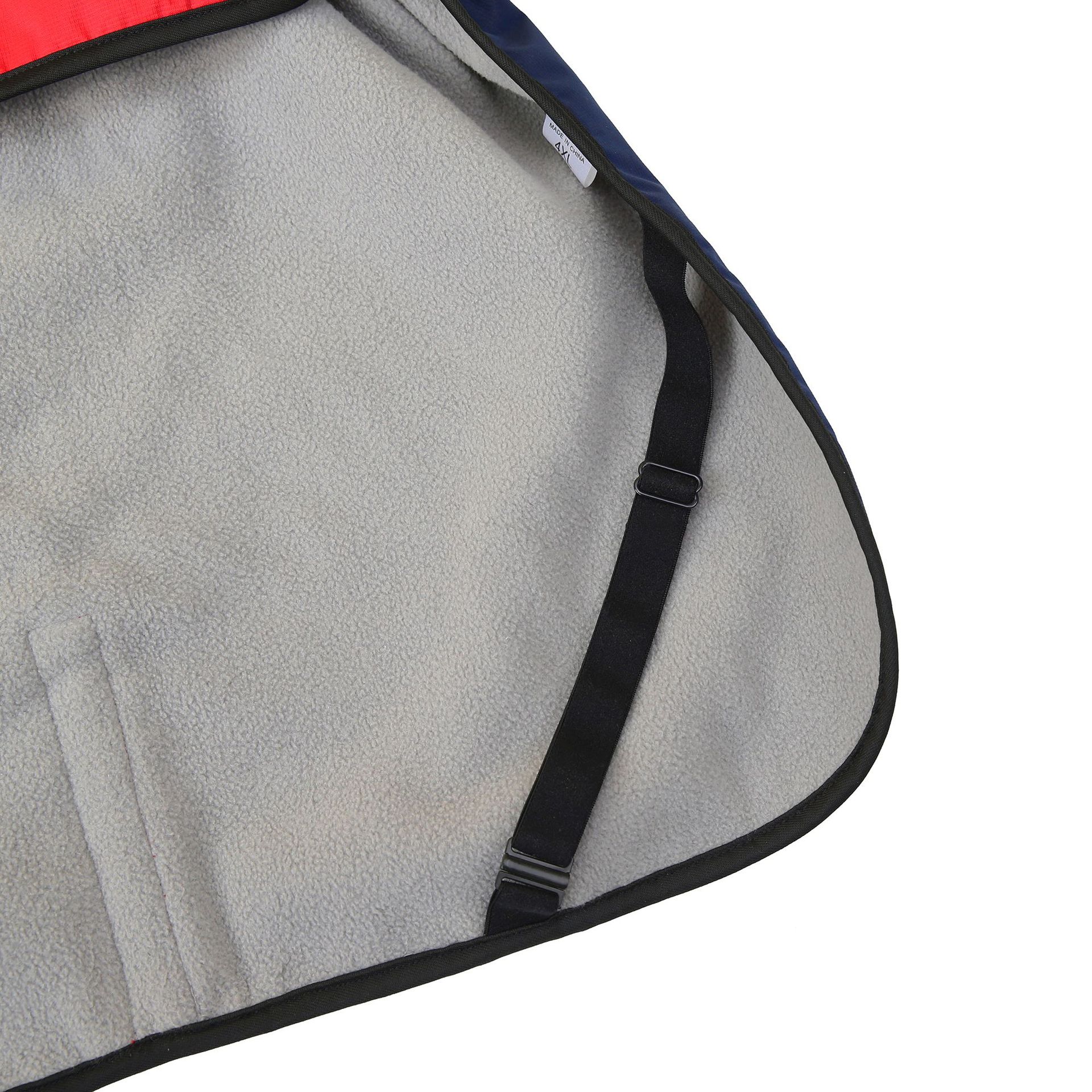 Pet clothing, pet windbreaker, double-layer waterproof and windproof outer layer, warm and extended neck cap, dog windbreaker pic 21