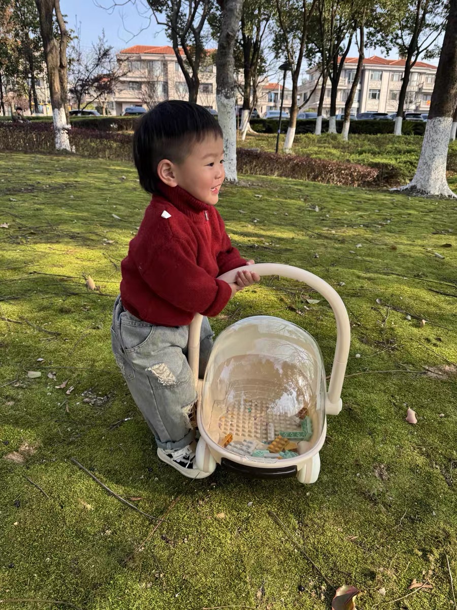 新款儿童学步车侧翻手推车多功能音乐益智积木创意可爱翻盖助步车详情59