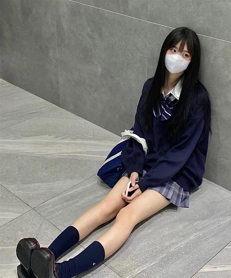 学院风秋冬新款jk制服毛衣套头v领长袖百搭少女软妹外穿针织衫详情6