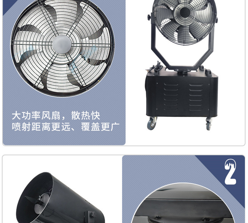 厂家批发舞台摇头雪花机静音飘雪机圣诞仿真造雪机婚庆商演特效喷雪机设备大型商场开幕活动氛围渲染影视剧雪花场景塑造详情10