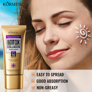 全英文防*晒霜批发Sunscreen Cream 高倍防*晒SFP100++++详情2
