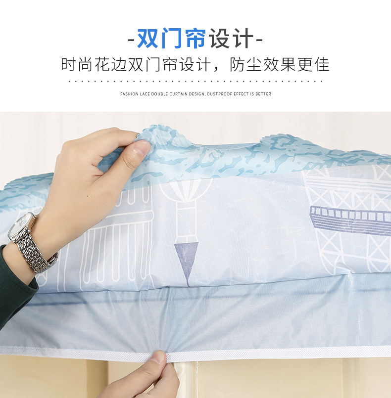 简易衣柜组装结实耐用出租房用布衣柜加厚加粗全钢架柜子卧室家用详情10