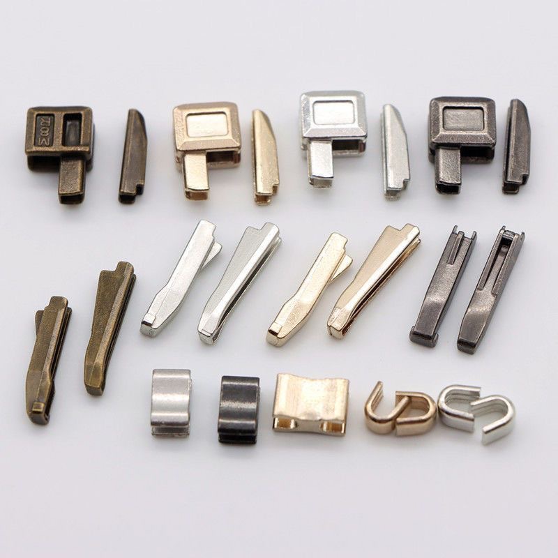 金属树脂尼龙拉链修复配件 单开双开拉链插口底座修复DIY拉链配件详情6