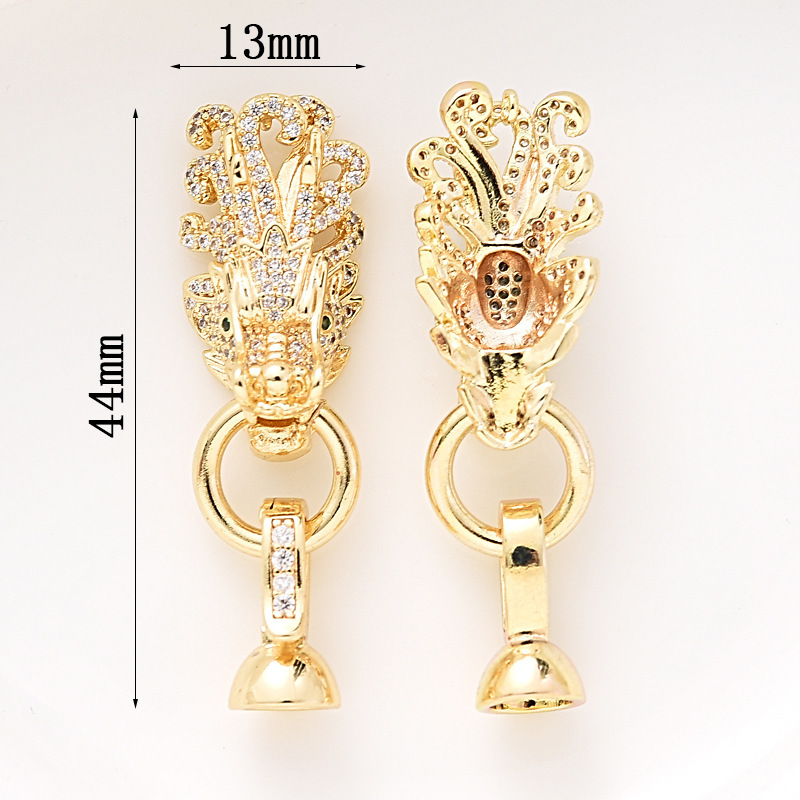 Zhuji pearl necklace buckle 8-shaped buckle, handcrafted end buckle, connecting buckle, mother-and-child buckle, sweater chain, universal buckle, DIY accessories pic 24