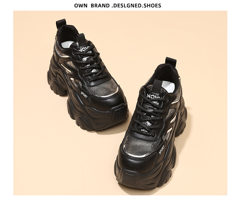 Insole height-increasing dad shoes for women, Spring 2026 new style comfortable and versatile casual shoes for women, thick-soled sports shoes for women pic 16