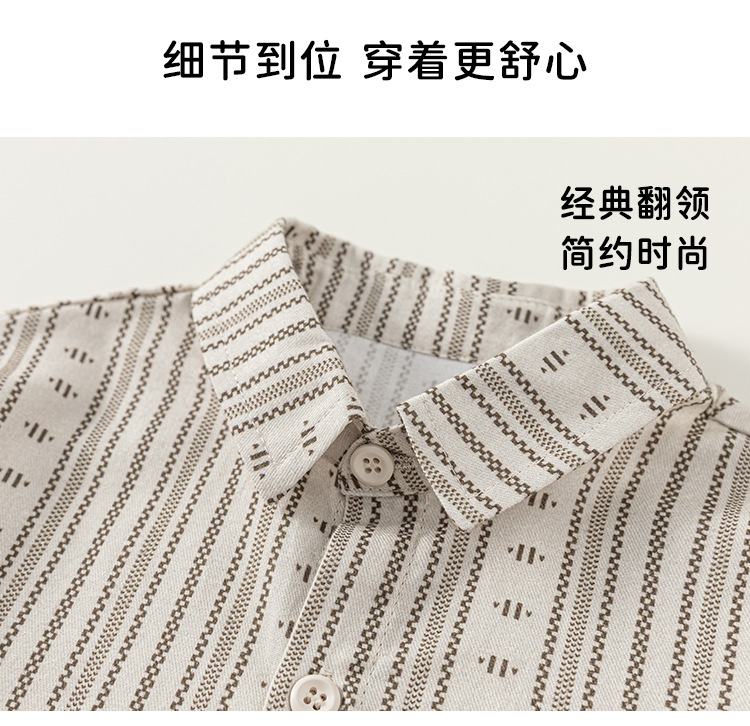 宥宝2026新款男童韩版秋装马甲三件套潮童装套装详情8