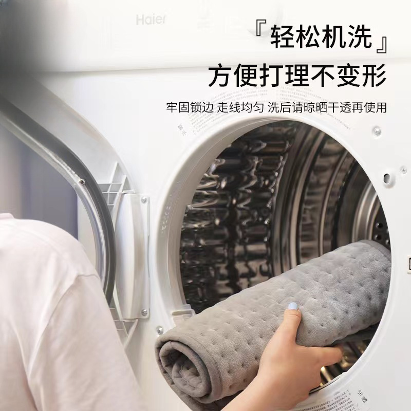 Electric blanket, small heating pad, high-temperature heat compress, Heatingpad, multi-functional warming blanket, waist support belt, heating pad, timer pic 5