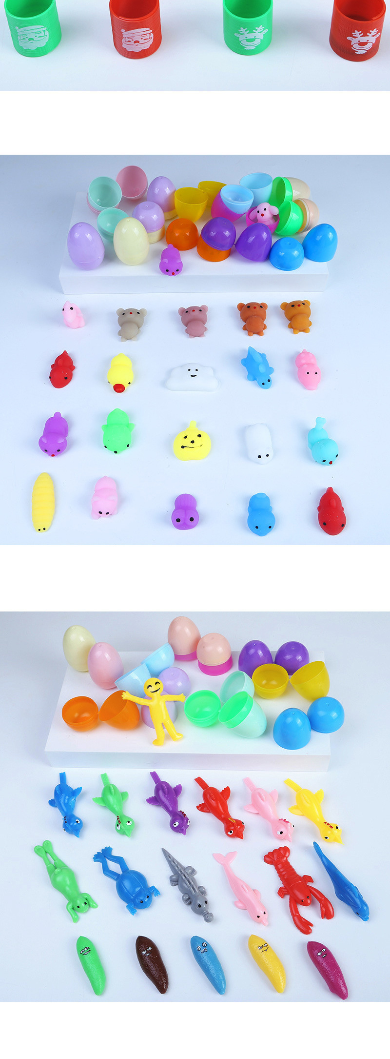 跨境圣诞节扭蛋玩具圣诞卡通小玩具幼儿园礼物圣诞节盲盒批发详情5