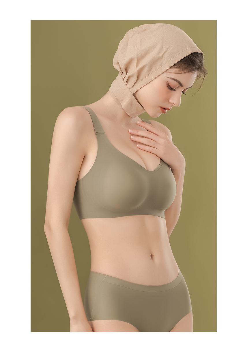无痕防下垂聚拢调整型收副乳大码大胸显小胸运动内衣女薄款文北秦详情18