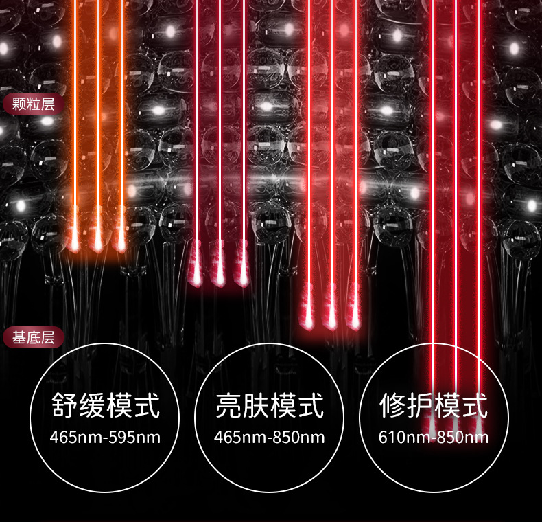 跨境彩光蒸脸器热喷家用蒸脸仪补水喷雾器脸部热喷仪美容院专用详情11