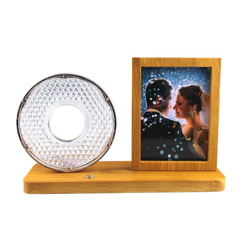 小熊相框台灯跨境热销触摸水晶台灯USB供电三色小夜灯床头摆件详情12