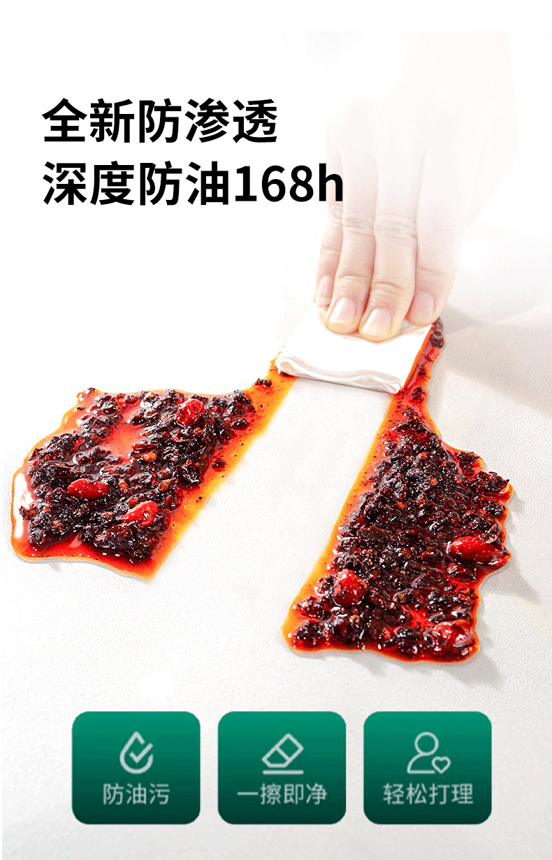 餐桌桌垫防尘透明软玻璃桌布免洗防水防油耐高温水晶板餐桌垫子详情10