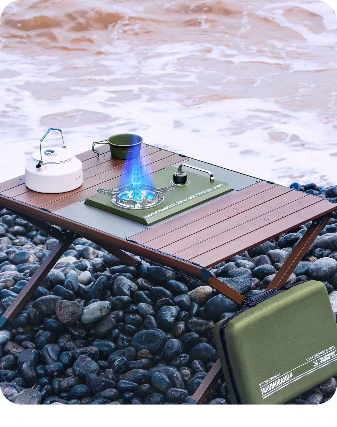 户外IGT卡式炉便携式台嵌两用可折叠桌面气炉野营炉具露营单元炉详情12