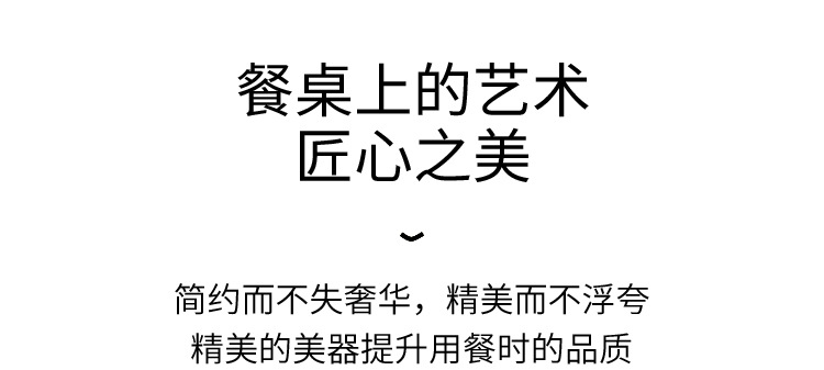 日式轻奢线纹陶瓷餐具礼盒现代简约乔迁新居送礼碗盘组合餐具批发详情10