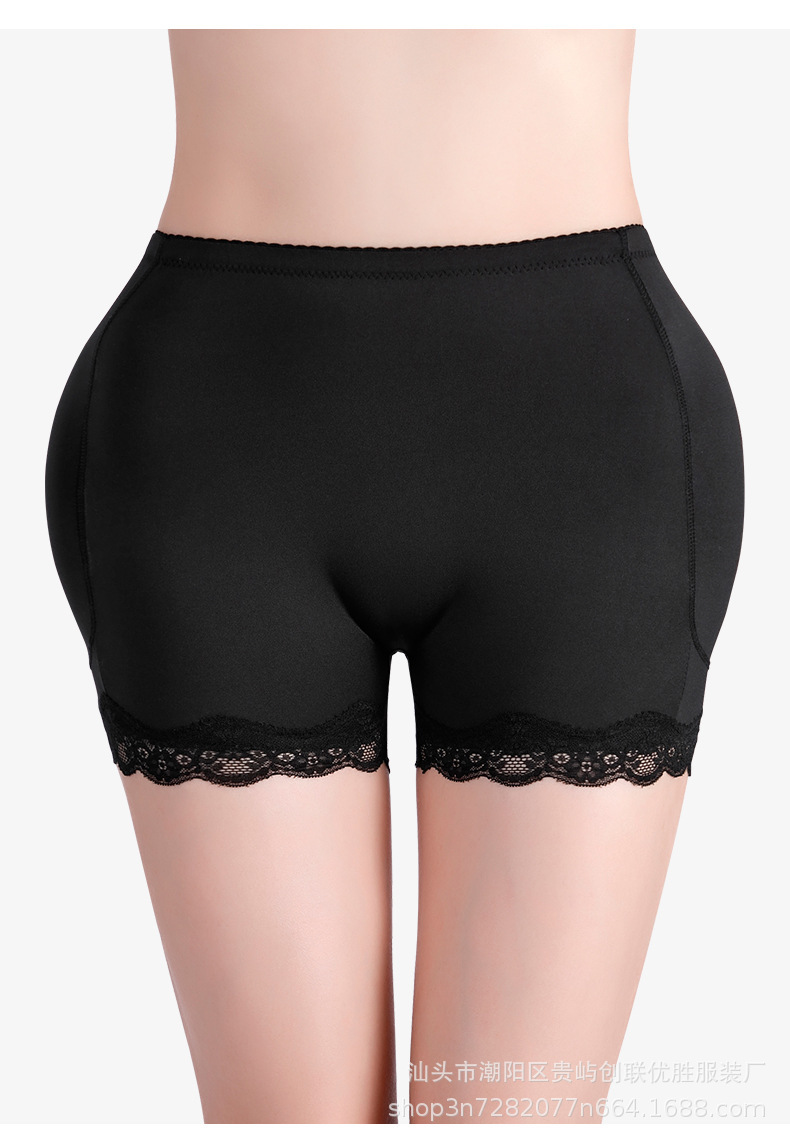Large-sized faux bottom underwear for buttocks and hips, lace faux bottom pad, sponge pad, body-shaping, buttock lifting, body shaping and tummy tightening pants pic 10