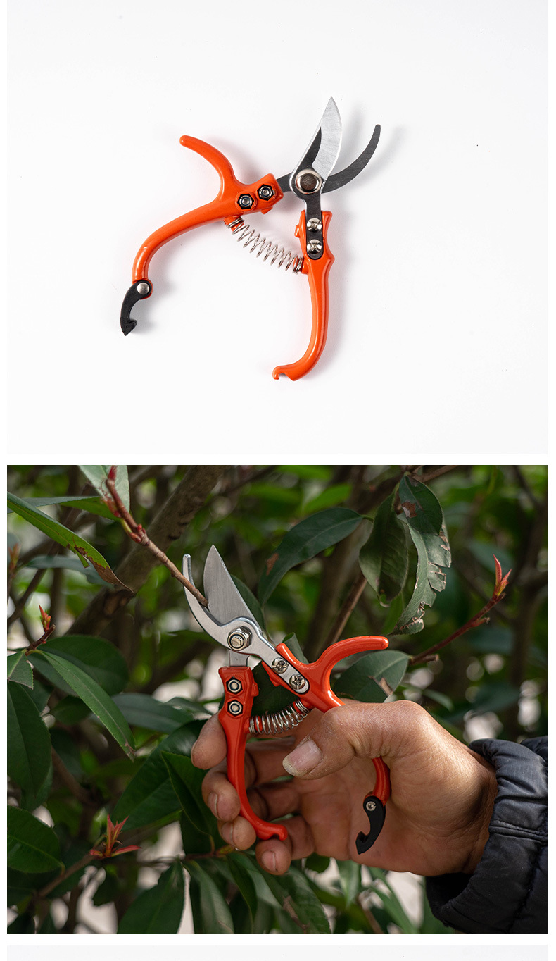 佰世园艺省力修枝剪果树枝修剪工具批发五金剪刀详情12