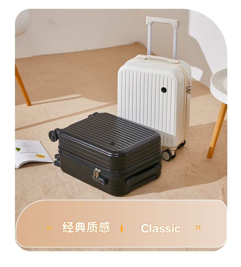 18寸登机箱男女拉杆箱静音万向轮结实耐用行李箱韩版加厚密码箱详情27