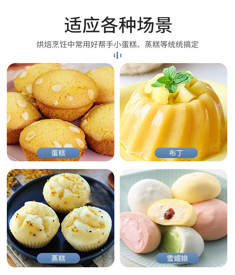 可烤可蒸硅胶蛋糕模具硅胶马芬杯微波炉烤箱蛋糕杯宝宝蒸糕模具详情2