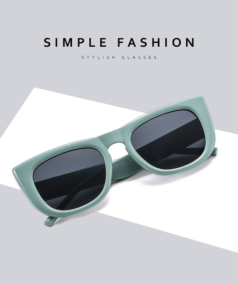 2025新款猫眼太阳镜显脸小眼镜时尚防紫外线墨镜详情9