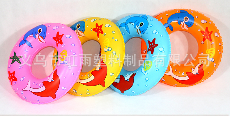 卡通儿童游泳座圈 婴儿游泳圈50-90麻纹圈儿童腋下浮圈救生圈详情15