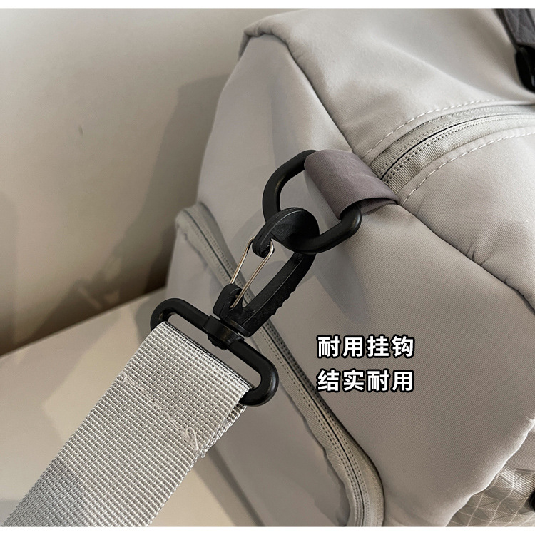 短途旅行包女轻便多功能斜挎运动健身包手提出差大容量收纳行李袋详情6