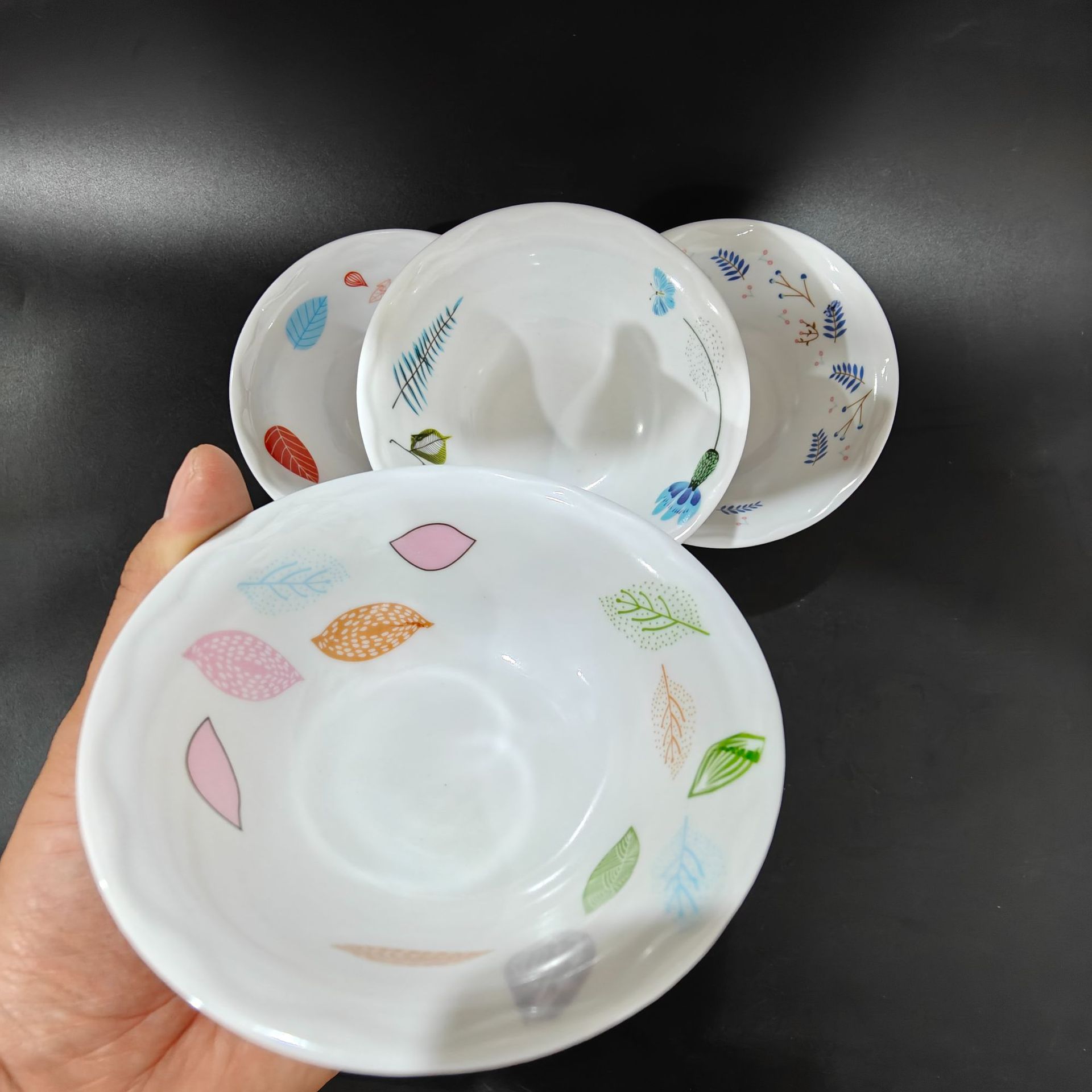 【 Zone 3-10 】B354-5 bowls 360 per box Melamine bowls, small rice bowls, fast food bowls, dipping sauce bowls 1 yuan 2 yuan bowls, tableware wholesale 1 yuan supply wholesale pic 5