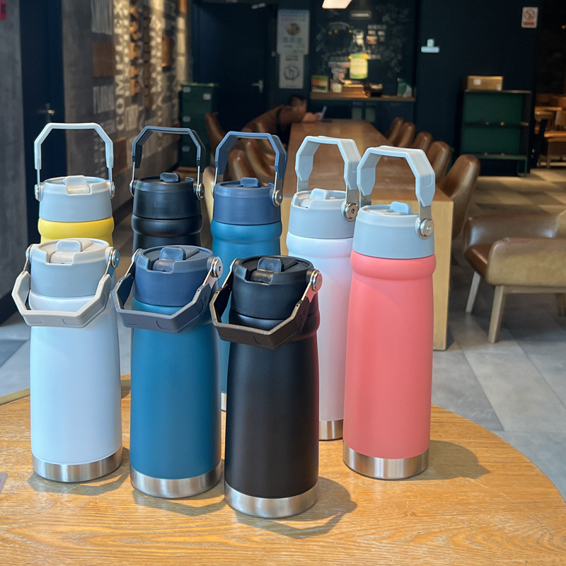 史丹利同款不锈钢汽车杯便携提手304大容量保温杯吸管冰霸咖啡杯详情13