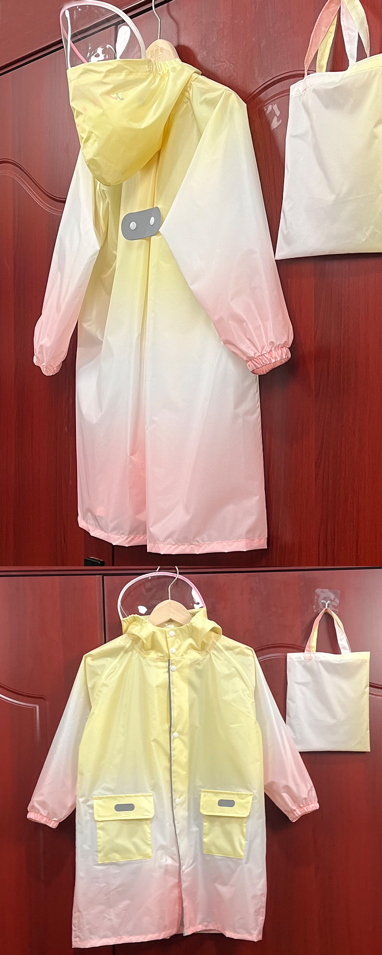 儿童雨衣2024新款轻薄透气男童女童中大童幼儿园宝宝雨披轻便款详情2